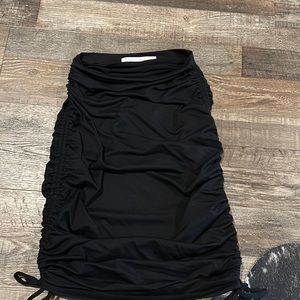 Susan Monaco ruched knit skirt